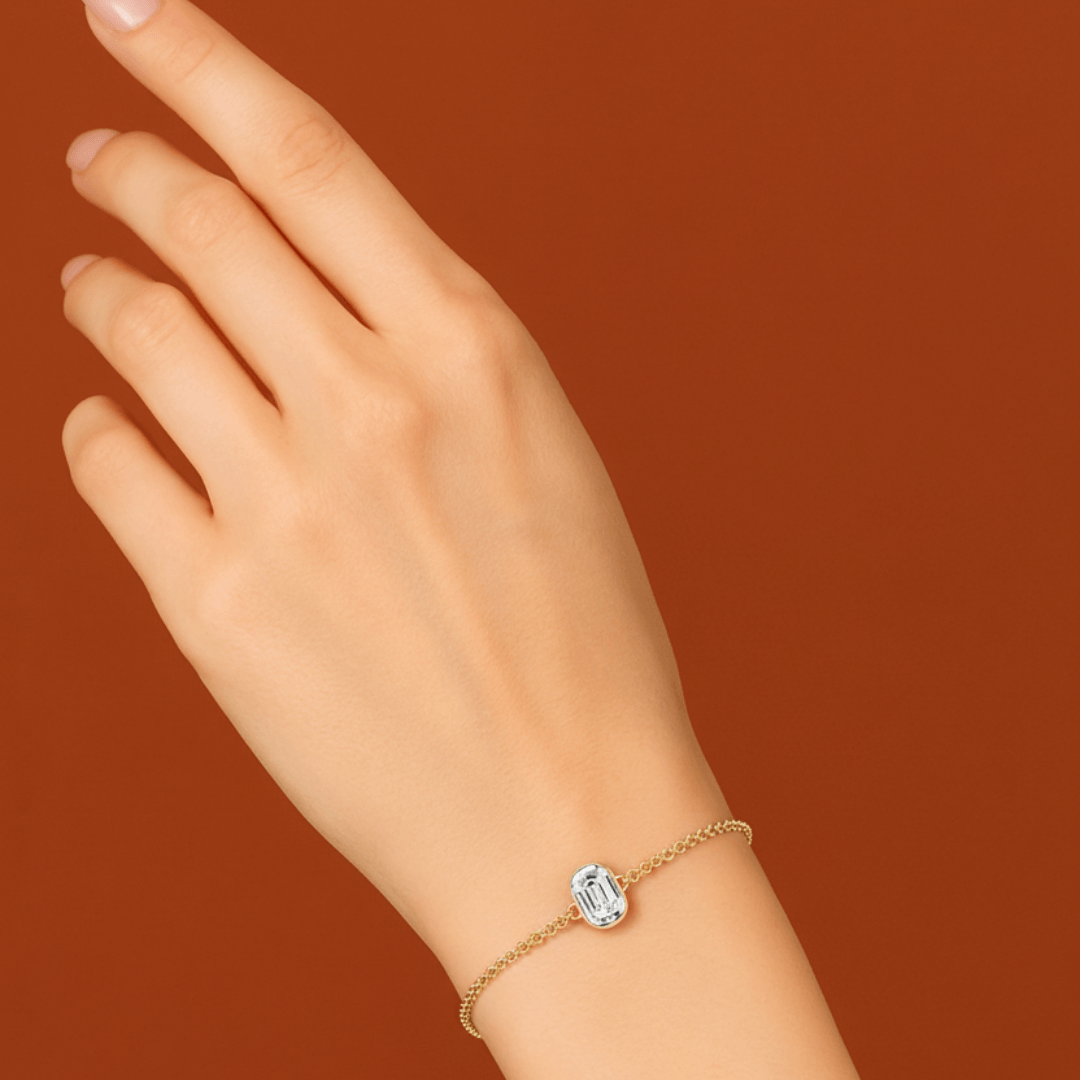 O Letter Alphabet Bracelet — view 2