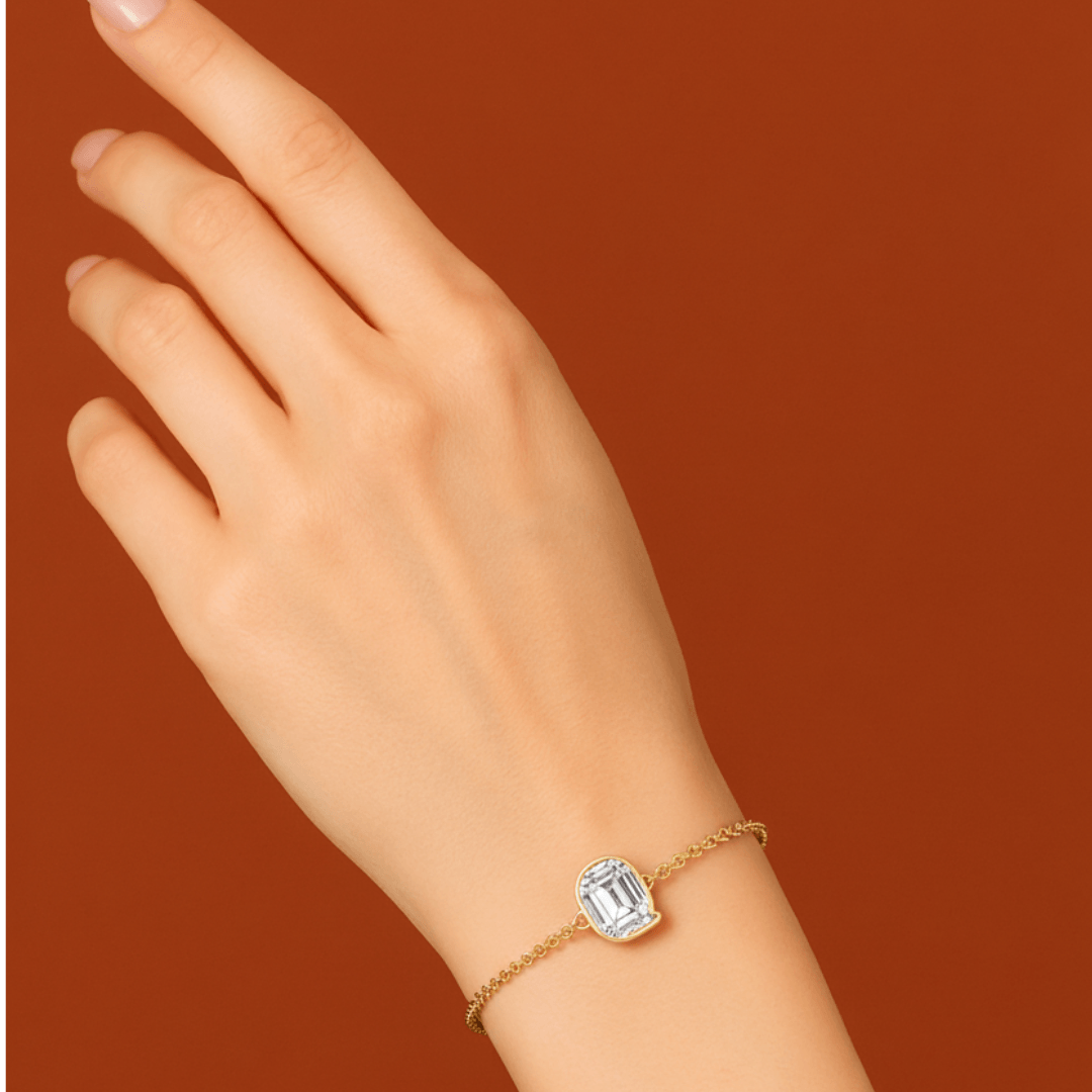 Q Letter Alphabet Bracelet — view 2