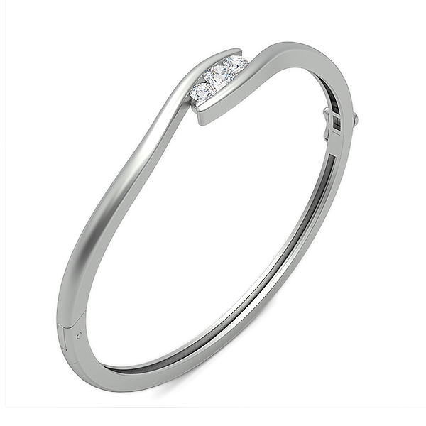 Aby in 18k White Gold — view 2
