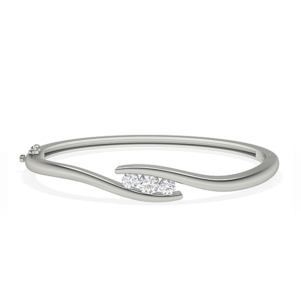 Aby in 18k White Gold