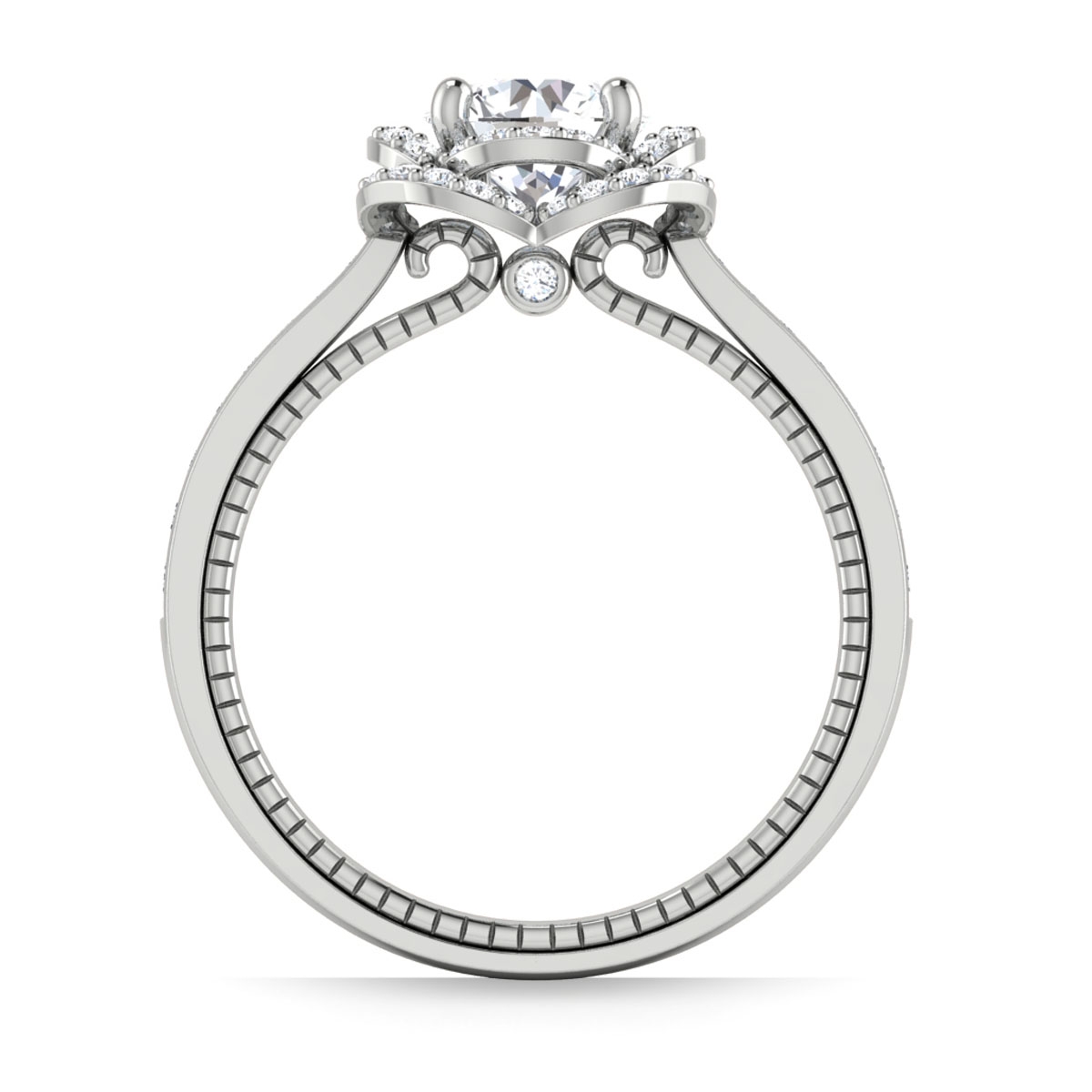 Matilda in 18k White Gold — view 2