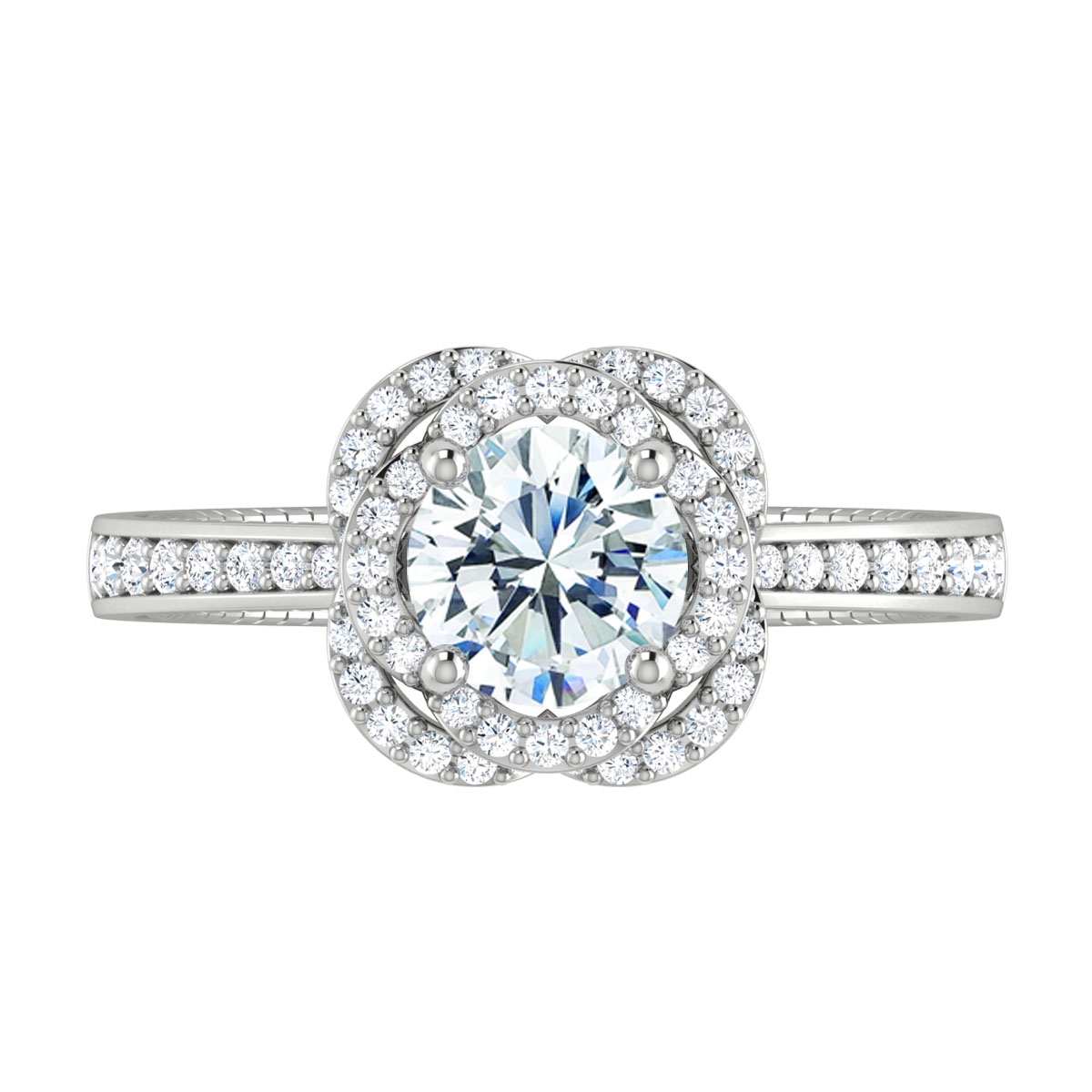 Matilda in 18k White Gold — view 5