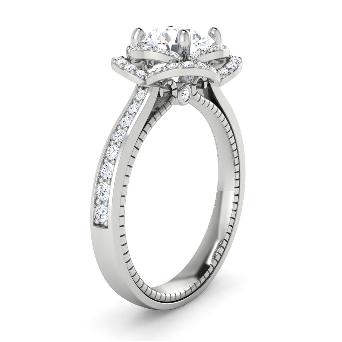 Matilda in 18k White Gold — view 3