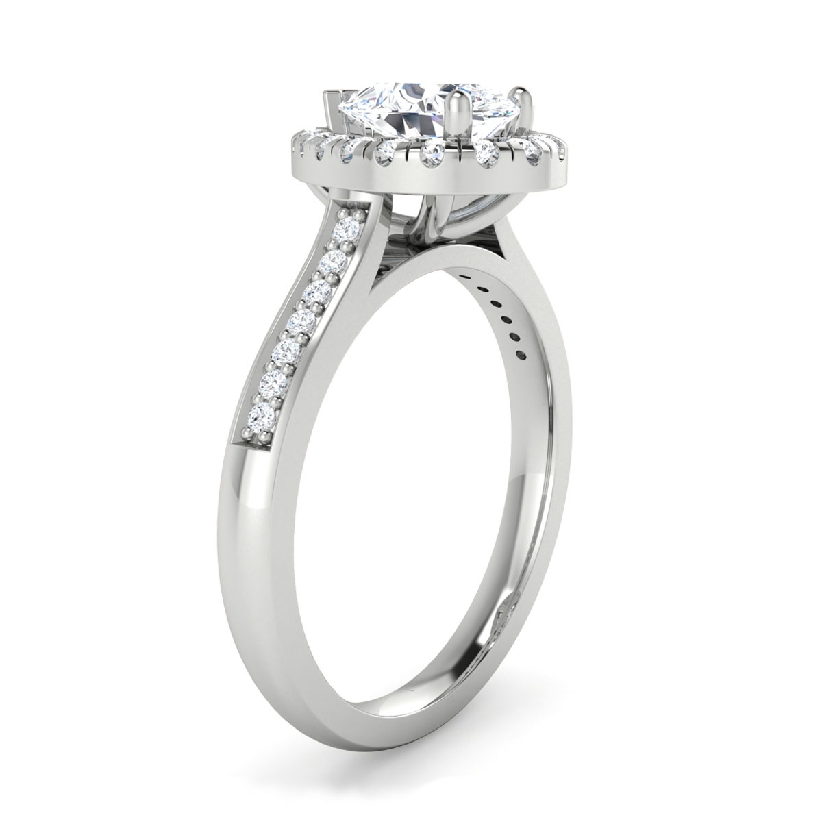 Sush in 18k White Gold — view 3