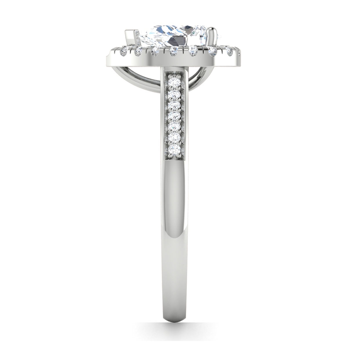 Sush in 18k White Gold — view 4