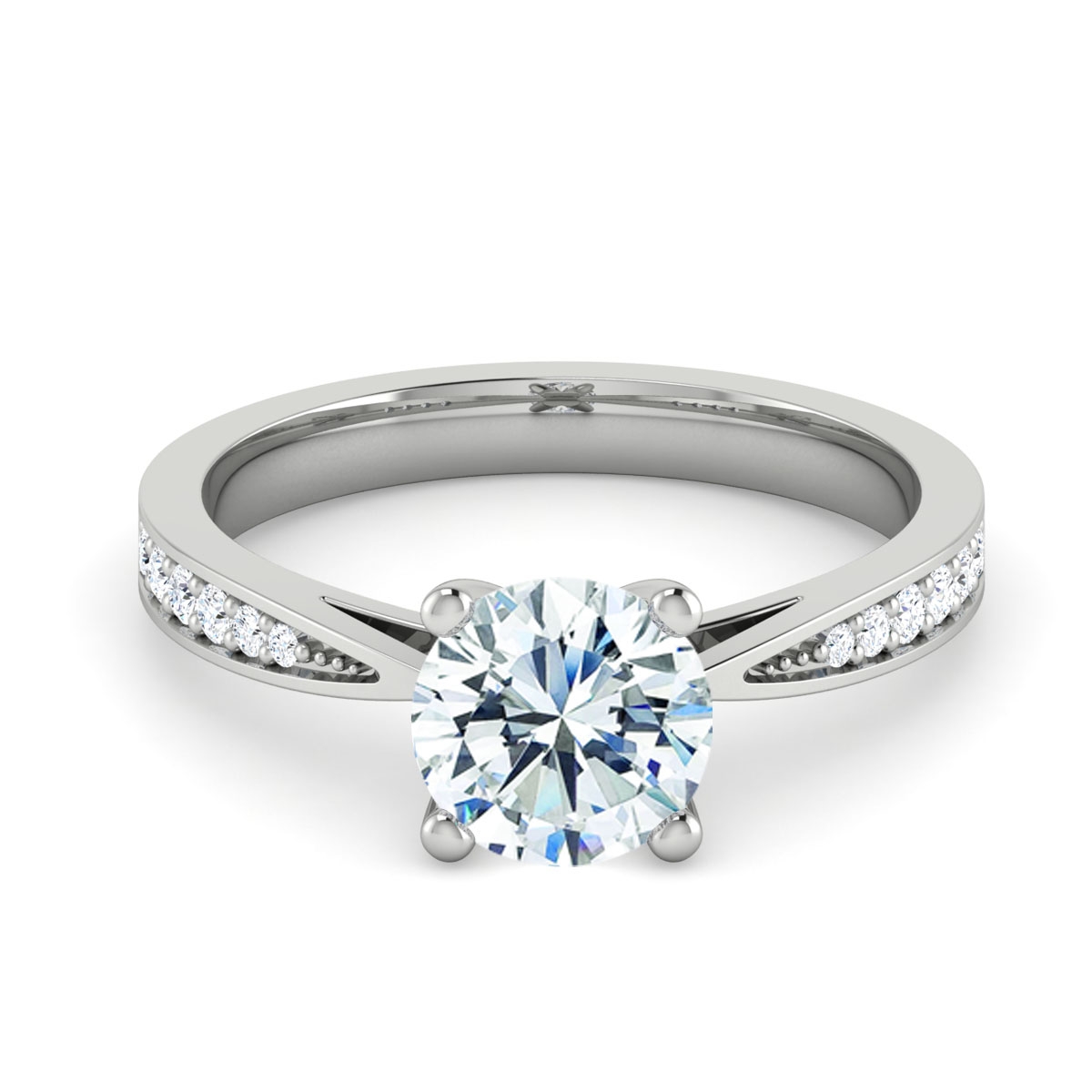 Elsie in 18k White Gold