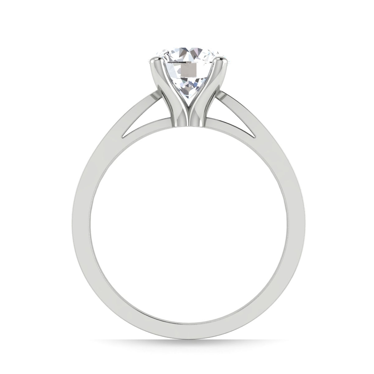 Elsie in 18k White Gold — view 2