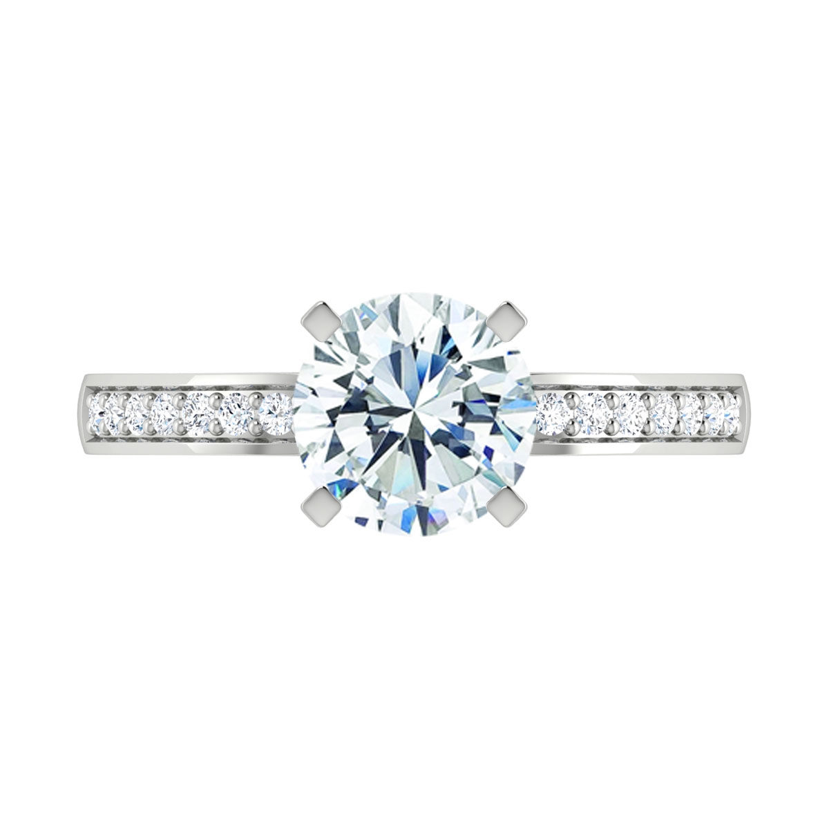 Helmi in 18k White Gold — view 5