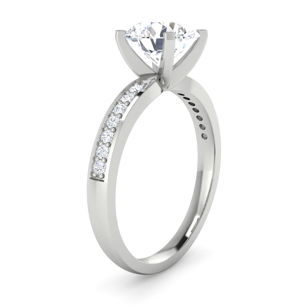 Helmi in 18k White Gold — view 3