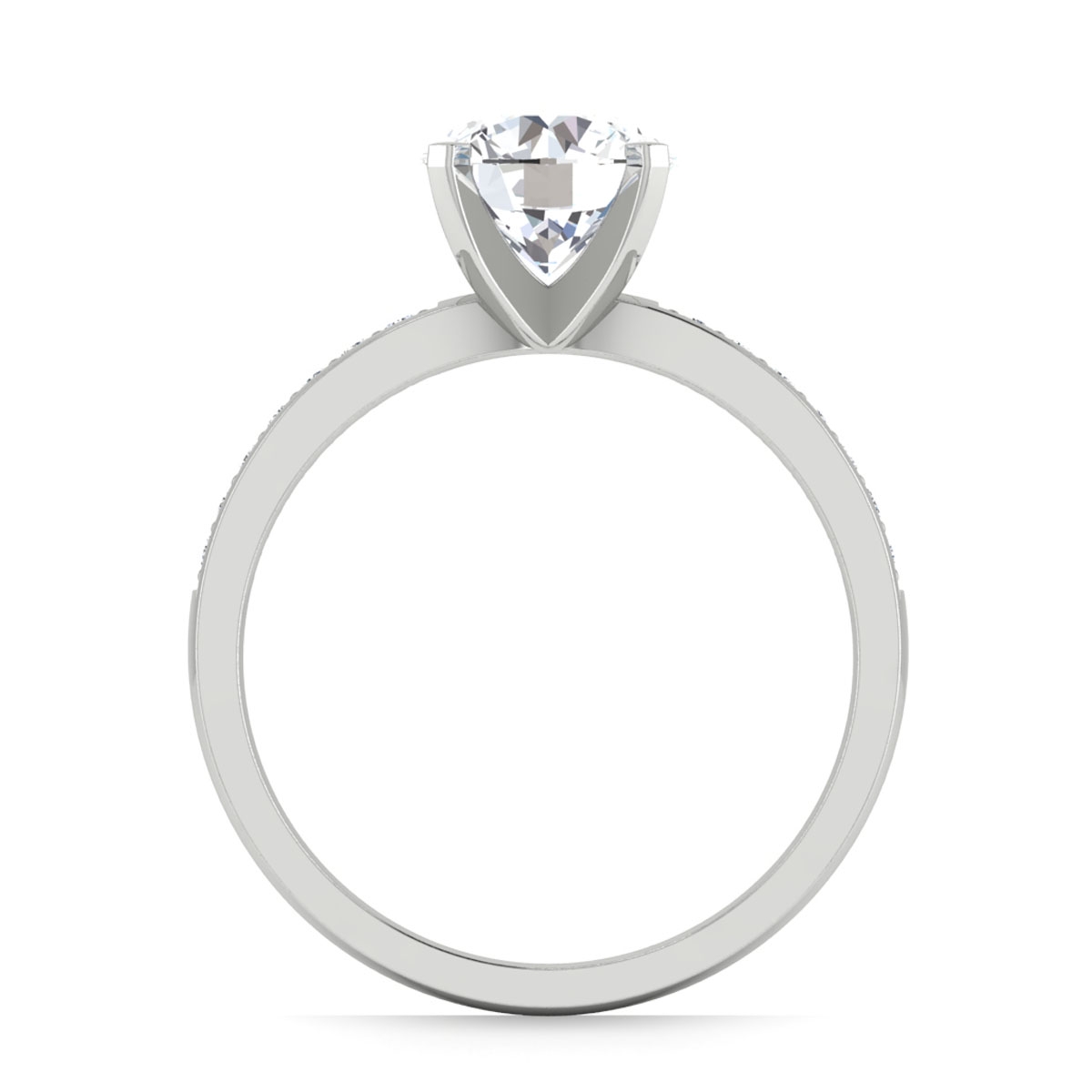 Helmi in 18k White Gold — view 2