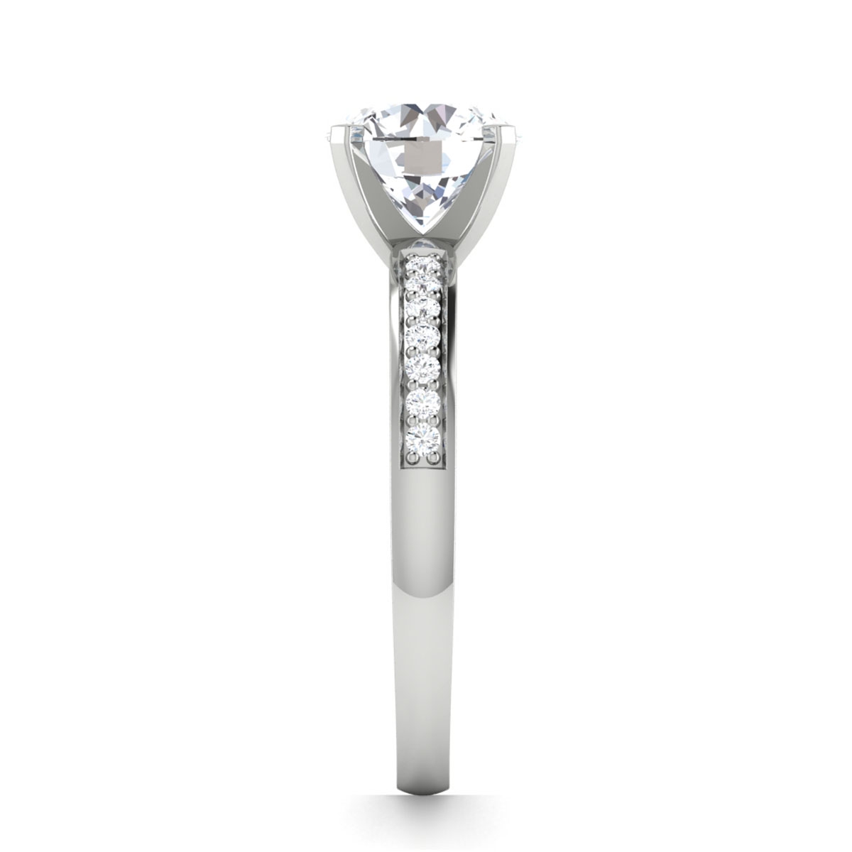 Helmi in 18k White Gold — view 4