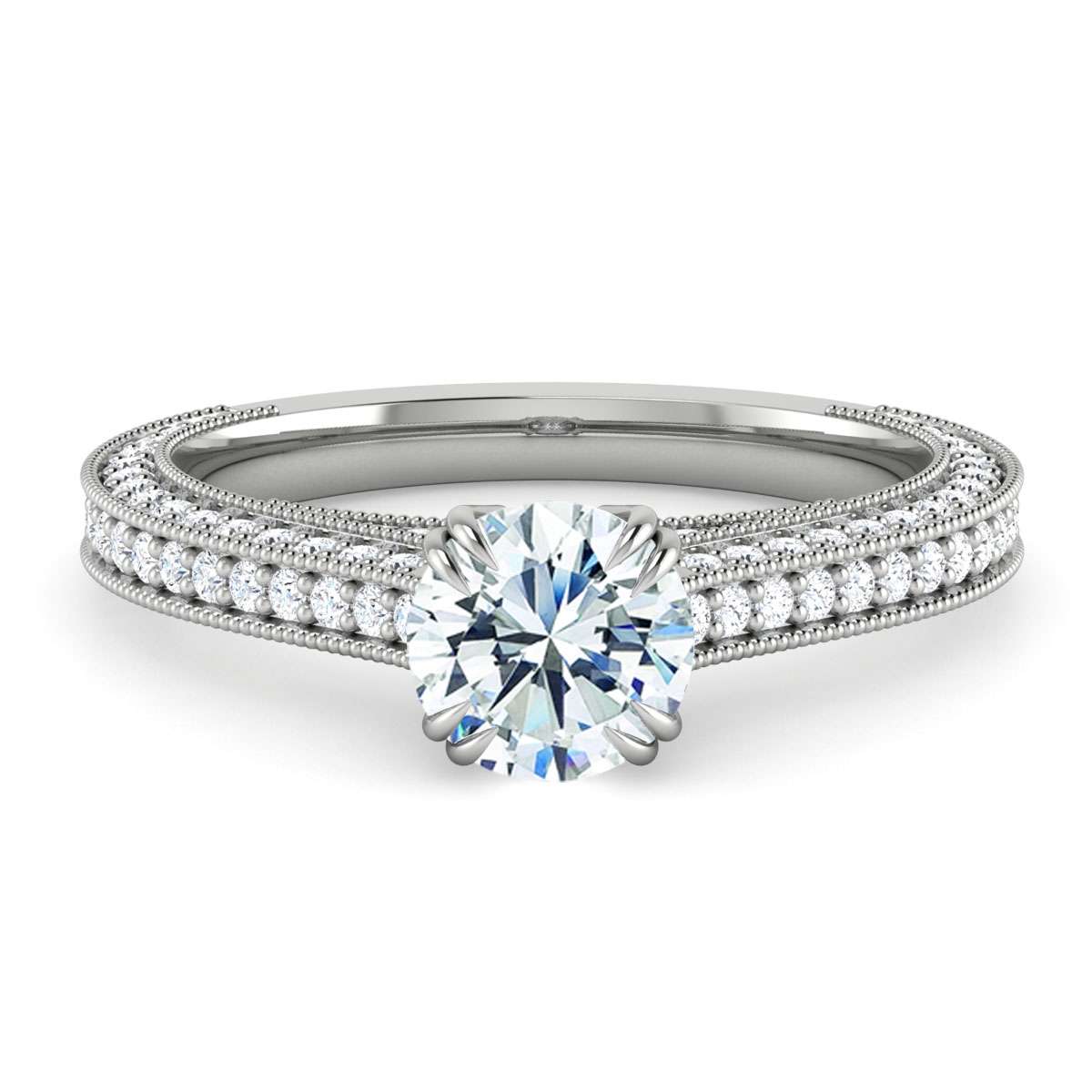 Milka in 18k White Gold