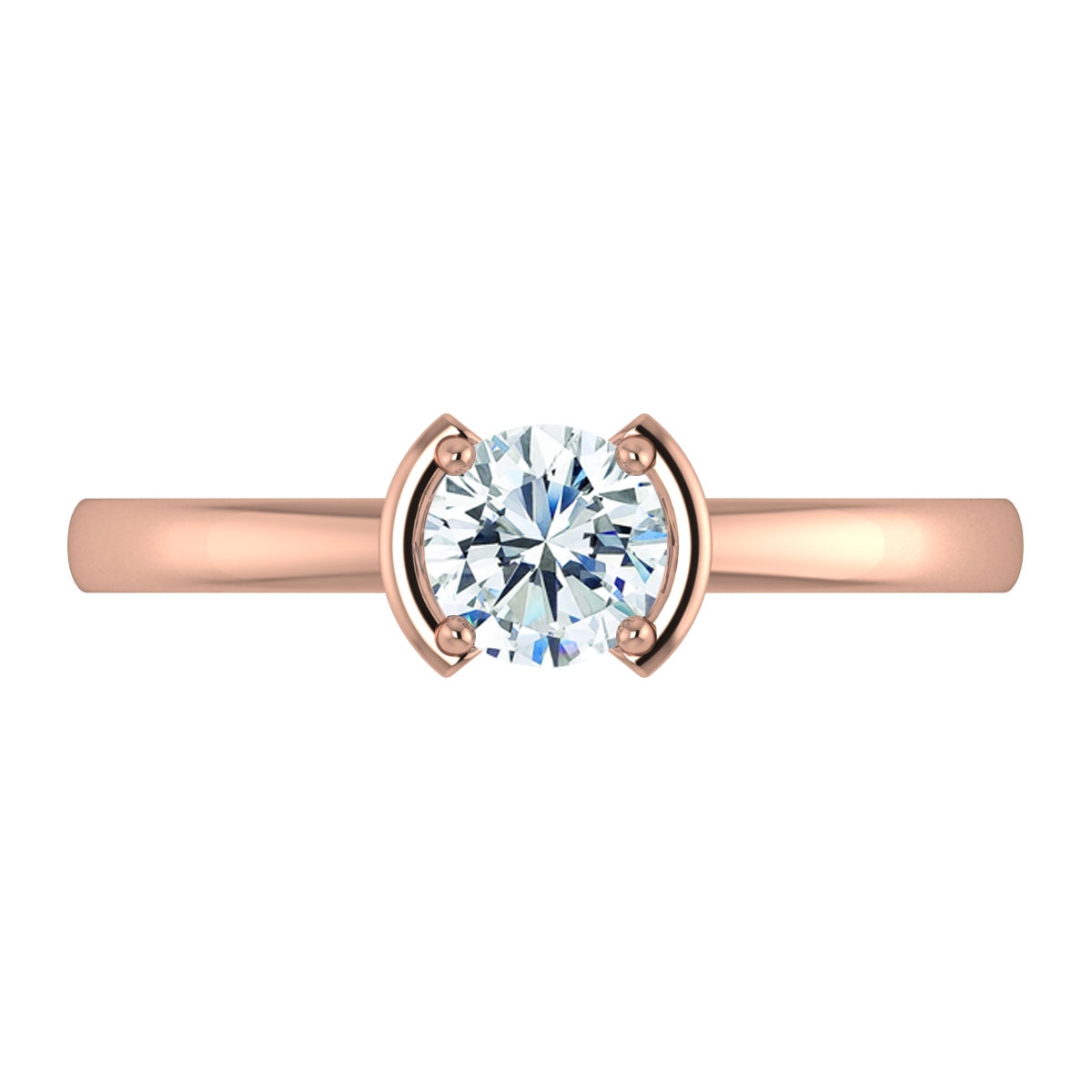 Nora in 18k Rose Gold — view 5