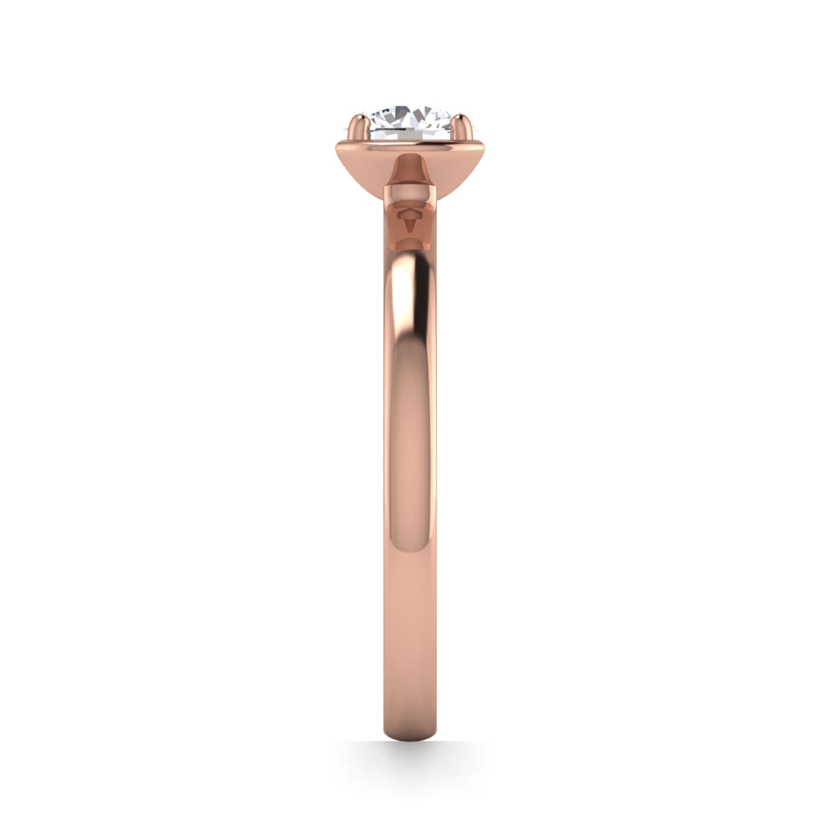 Nora in 18k Rose Gold — view 4