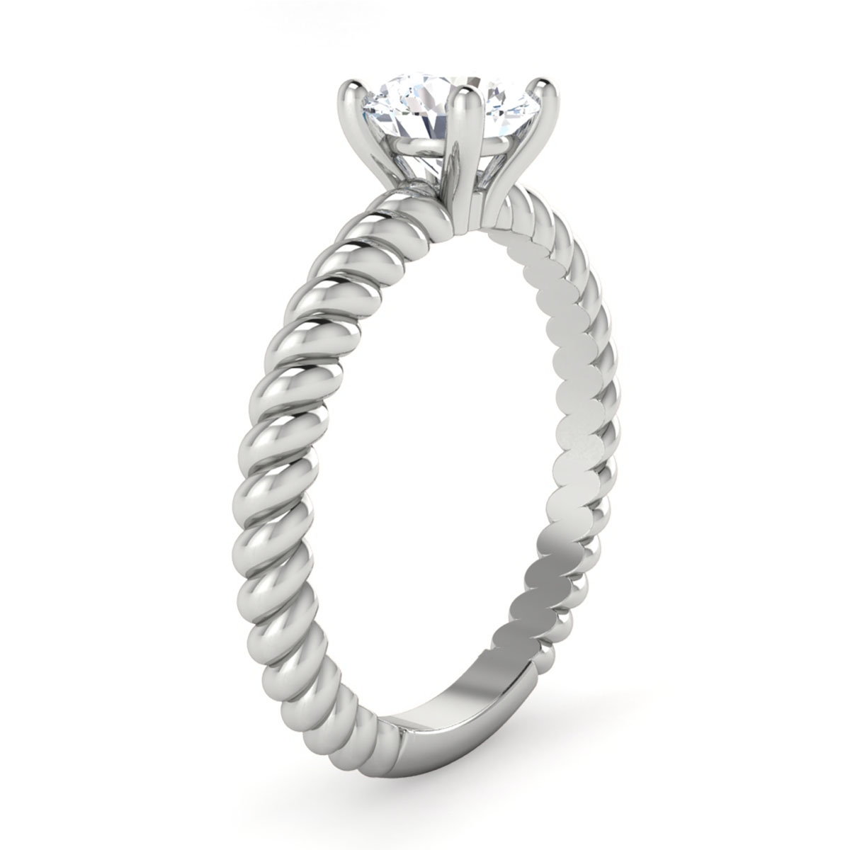 Anges in 18k White Gold — view 3