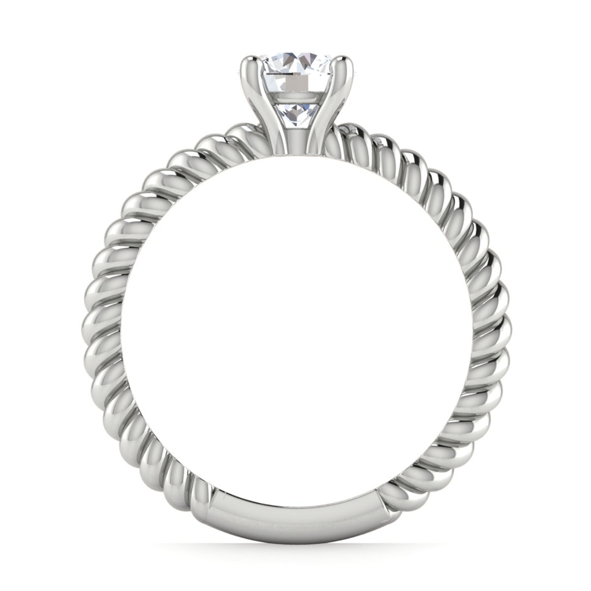 Anges in 18k White Gold — view 2