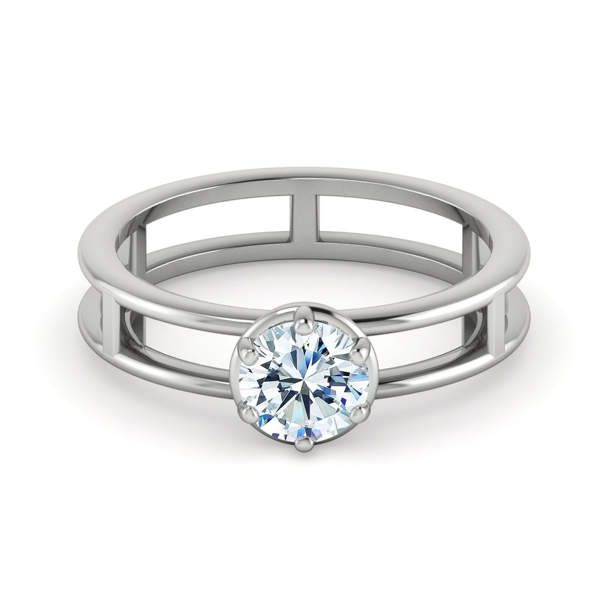 Bobby in 18k White Gold