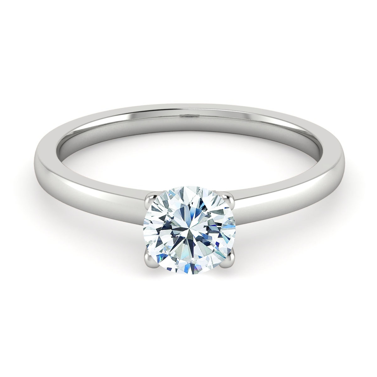 Flick in 18k White Gold
