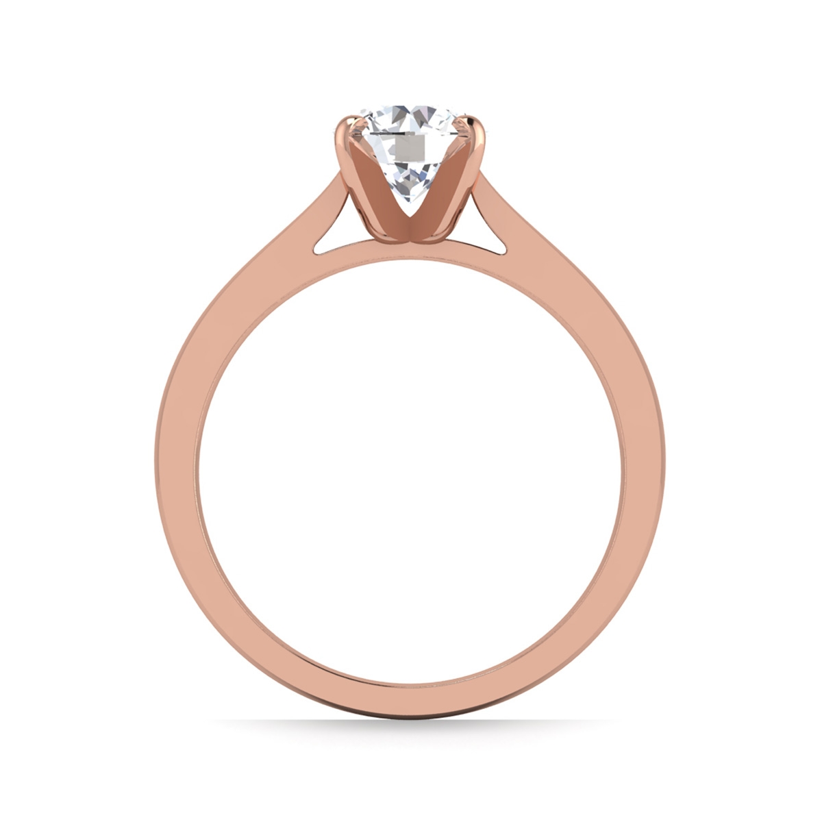 Karina in 18k Rose Gold — view 2