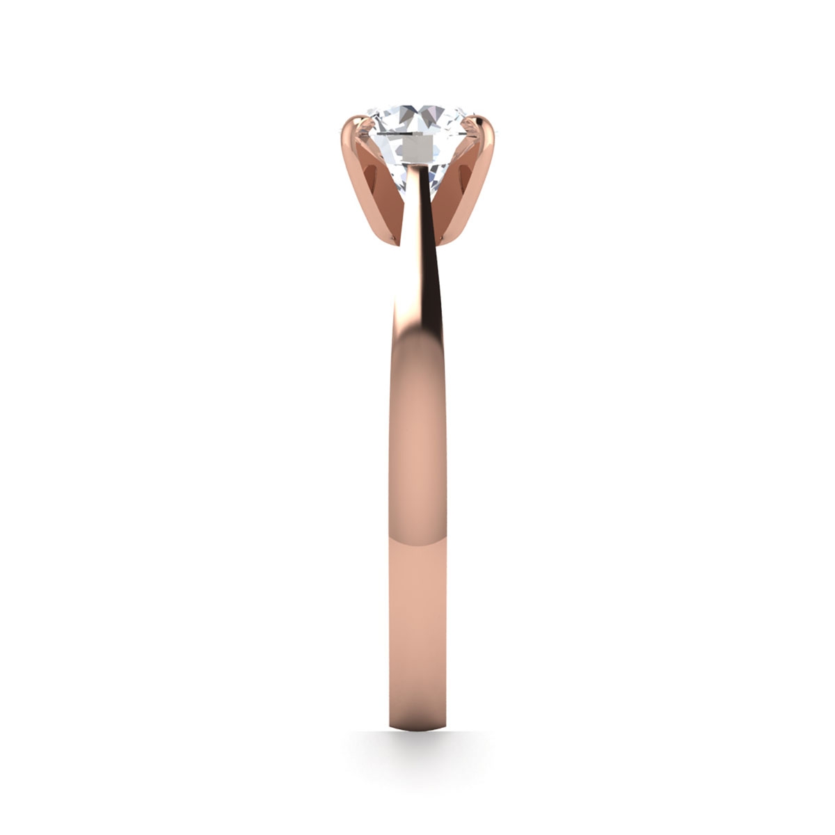 Karina in 18k Rose Gold — view 4