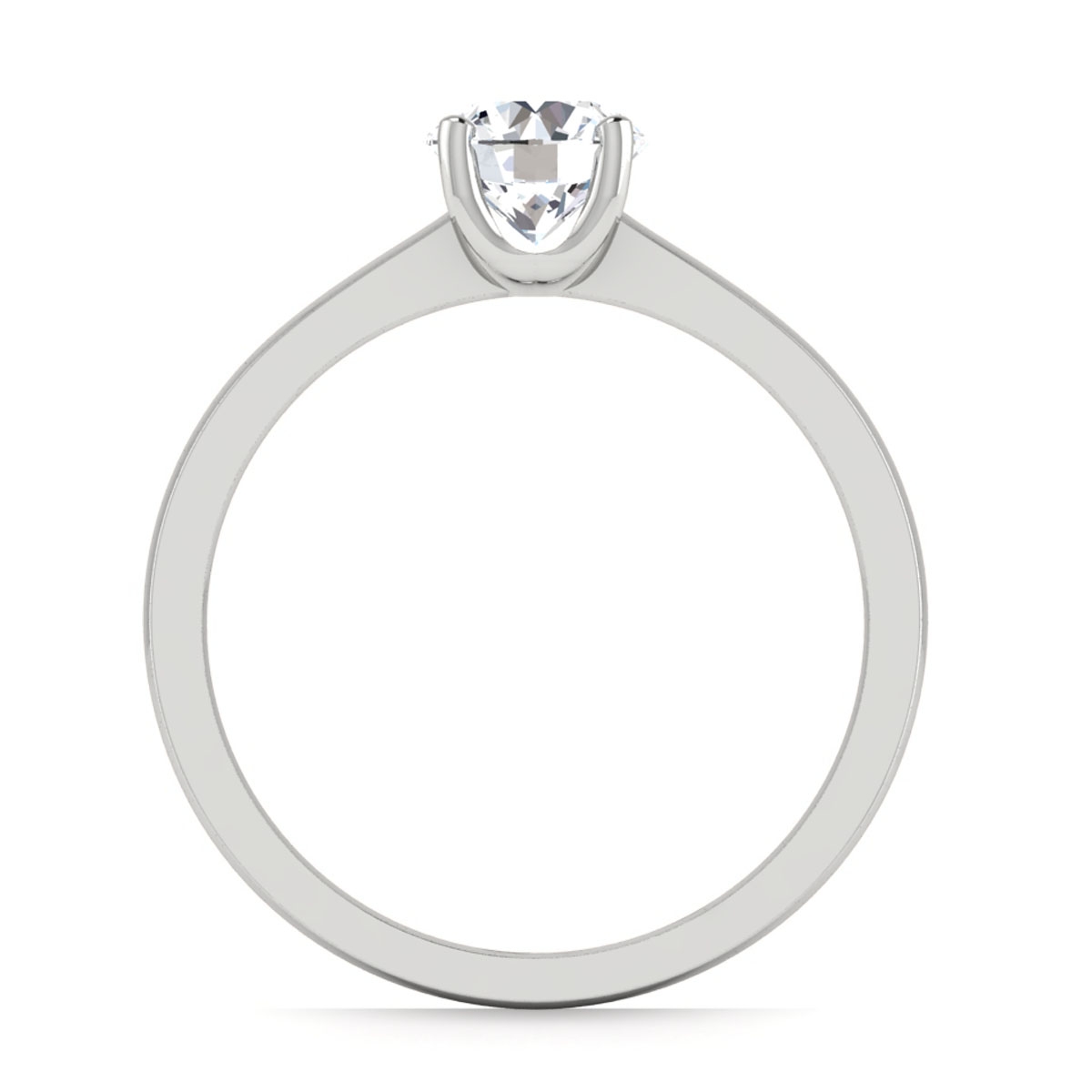 Lacey in 18k White Gold — view 2