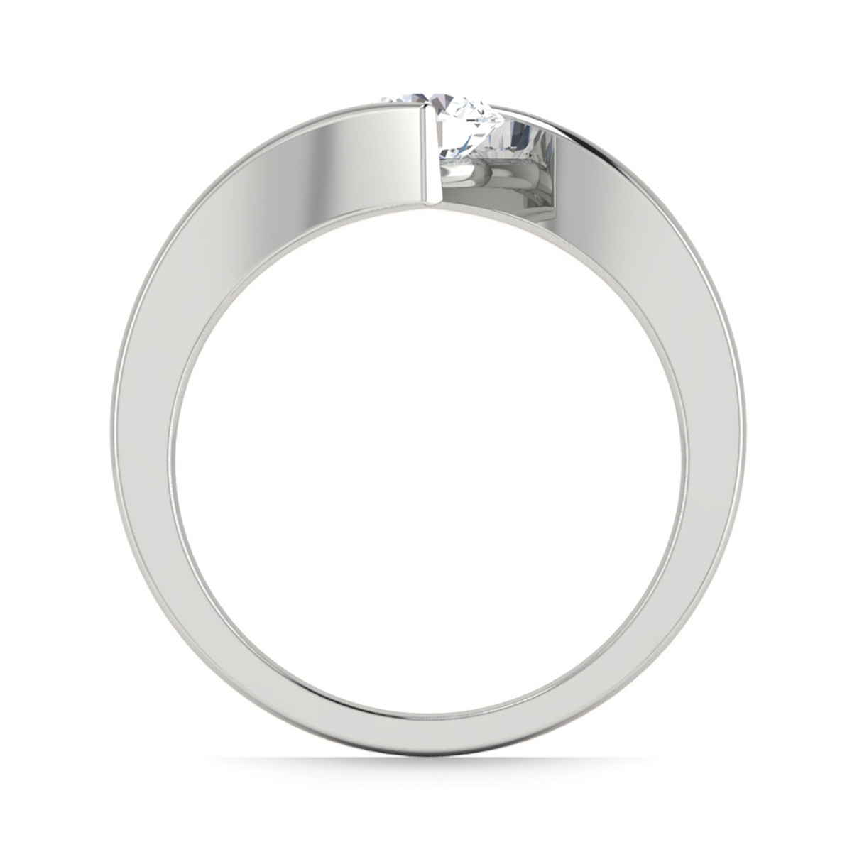 Yumi in 18k White Gold — view 2