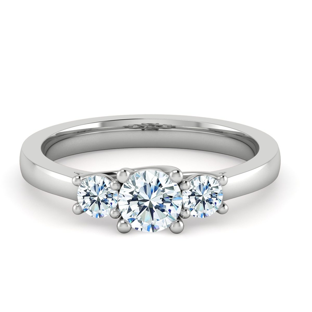 Isabel in 18k White Gold