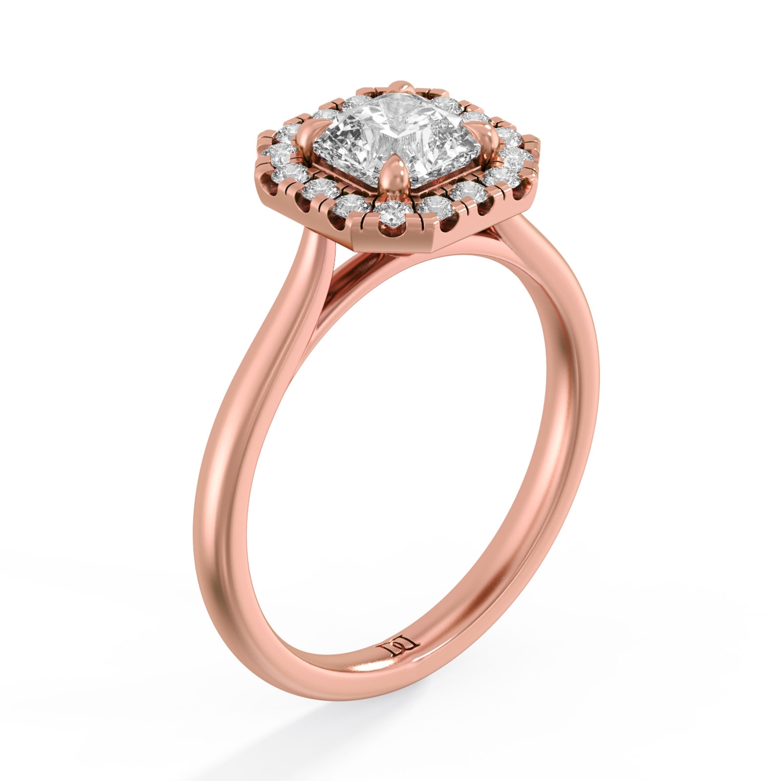 Frankie in 18k Rose Gold — view 2