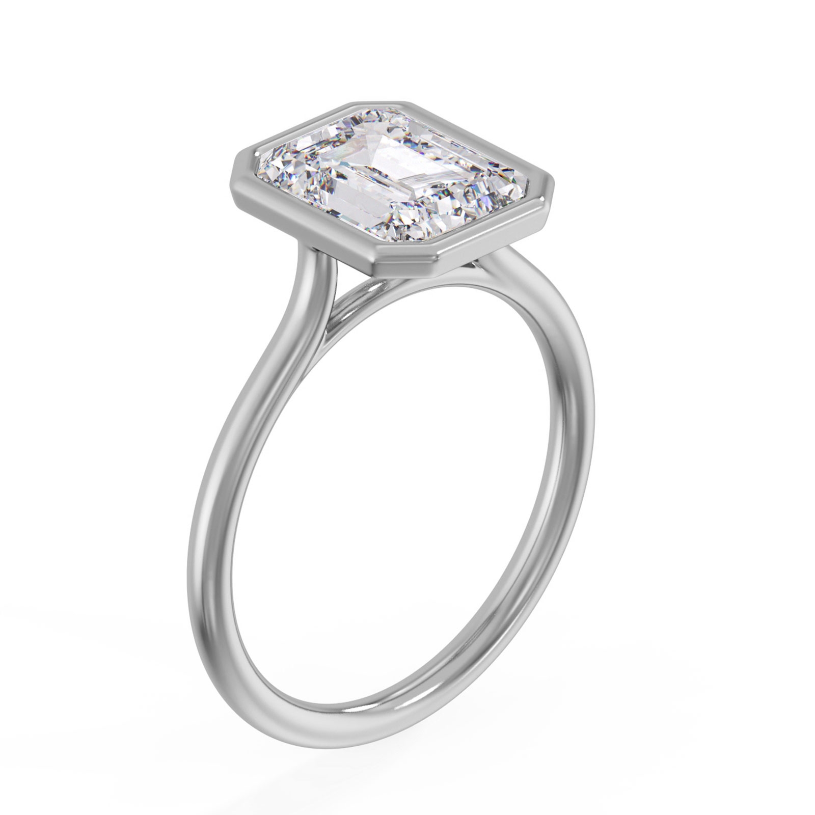 Alana in 18k White Gold — view 2
