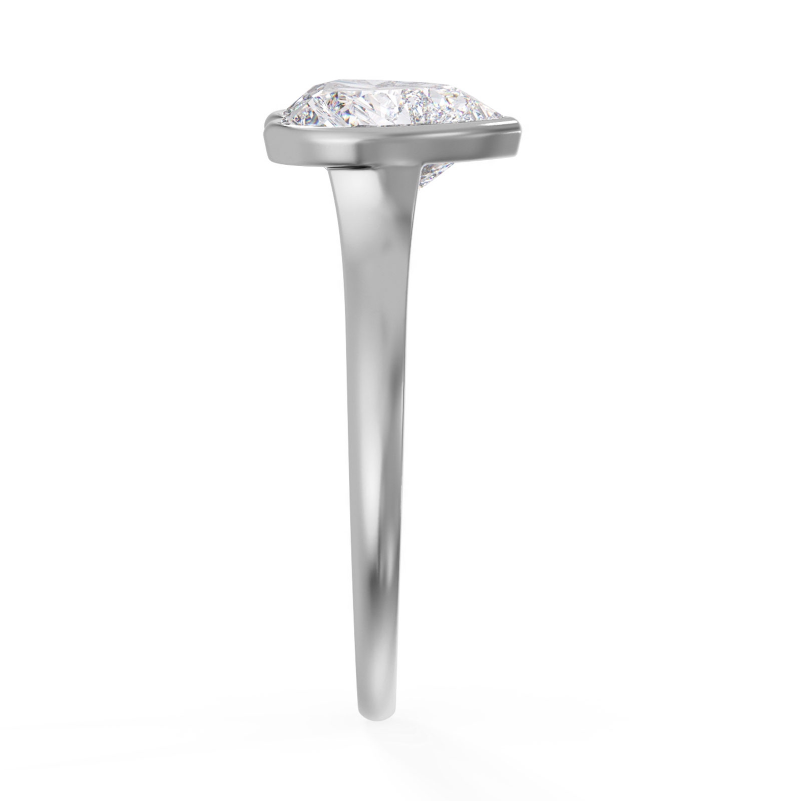 Amani in 18k White Gold — view 4