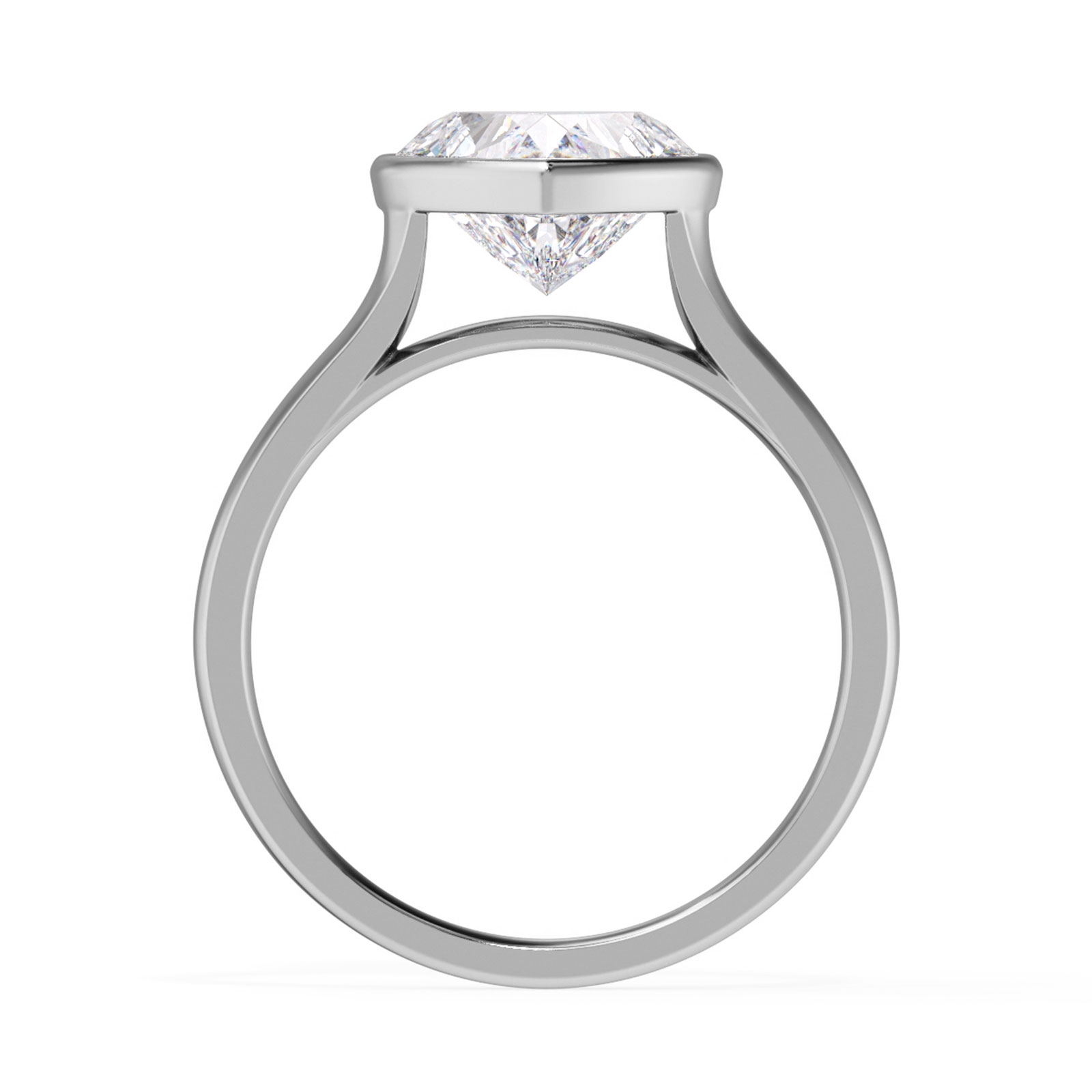 Amani in 18k White Gold — view 3
