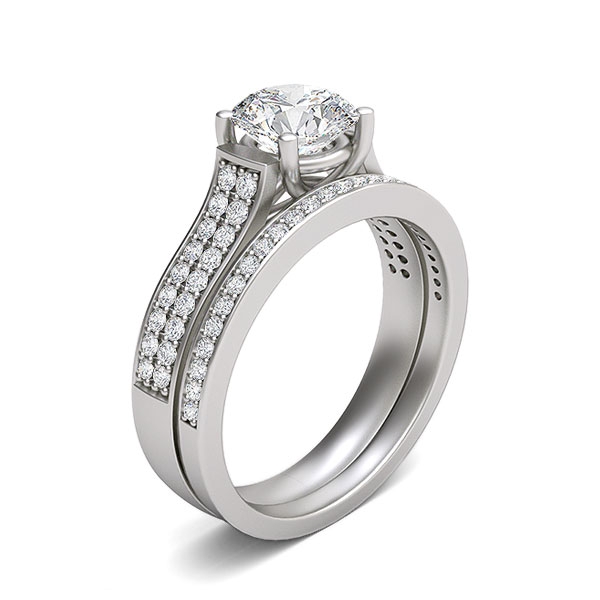 Susie in 18k White Gold