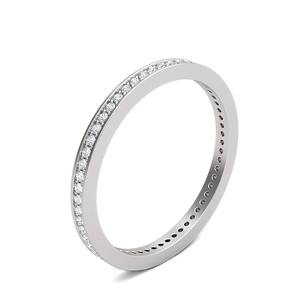 Celestia in 18k White Gold — view 2