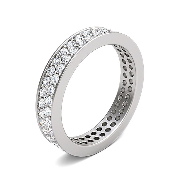 Brooklyn in 18k White Gold — view 2