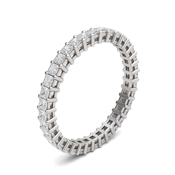 Lora in 18k White Gold — view 2