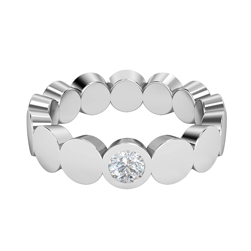 Jenny in 18k White Gold