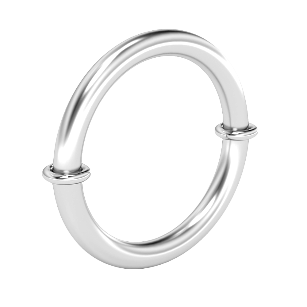 Milan in 18k White Gold — view 3