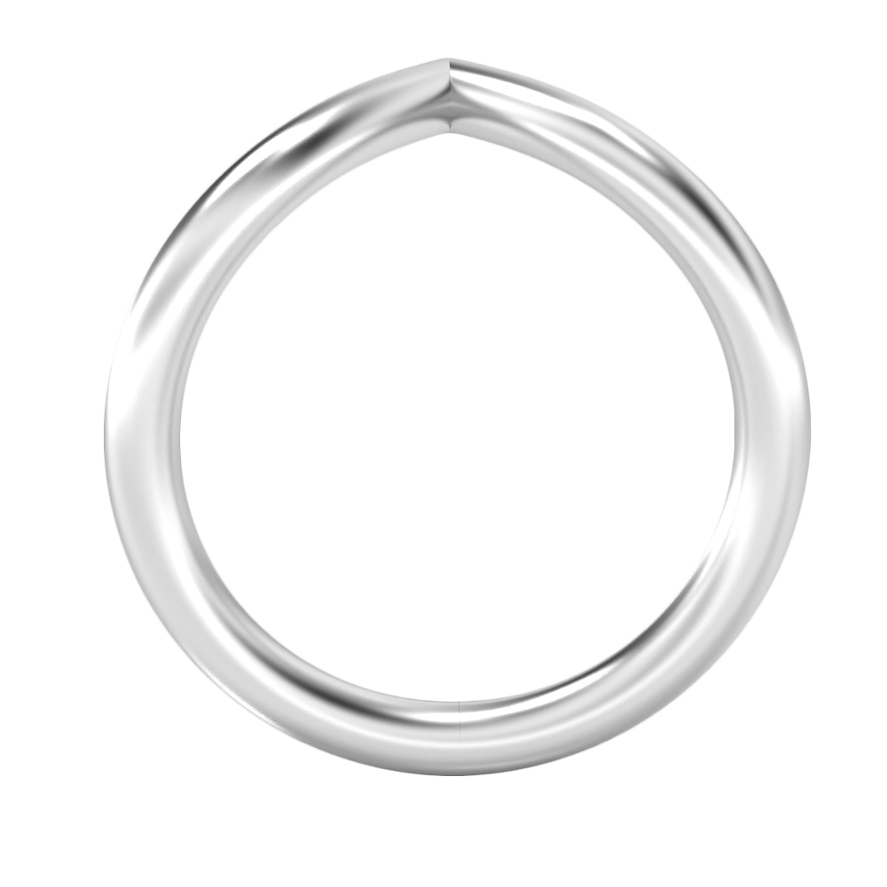 Hayley in 18k White Gold — view 3