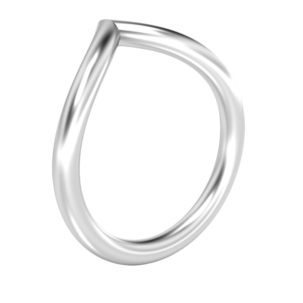 Hayley in 18k White Gold — view 2