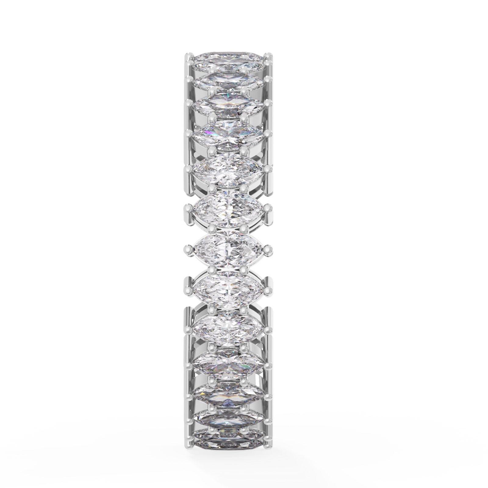 Rania in 18k White Gold — view 4