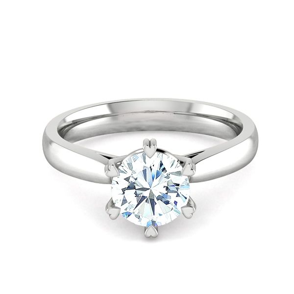 Natasha in 18k White Gold