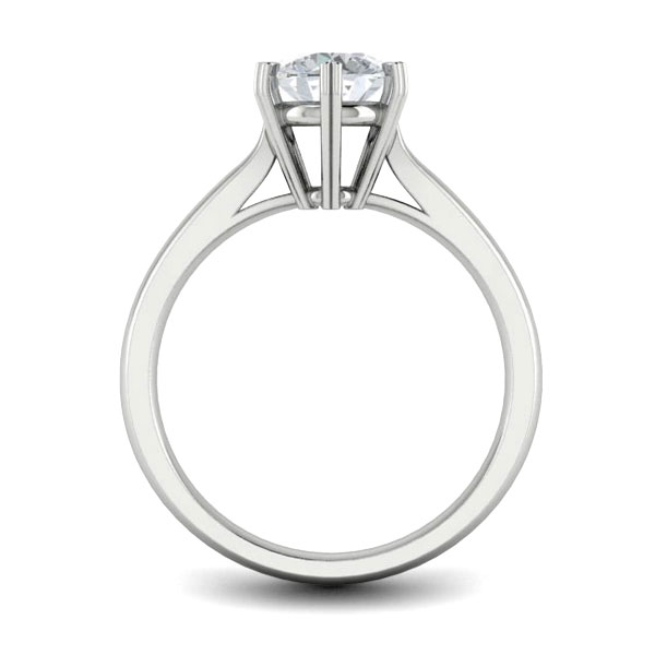Natasha in 18k White Gold — view 2