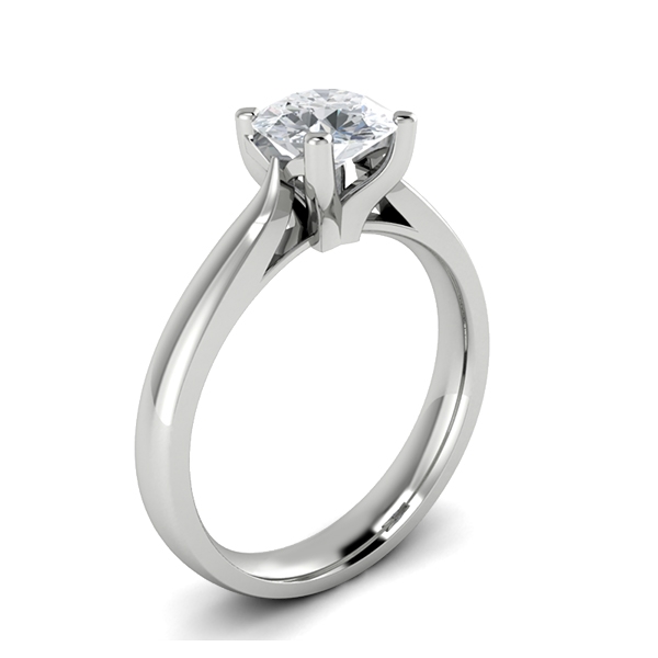 Ami in 18k White Gold — view 3