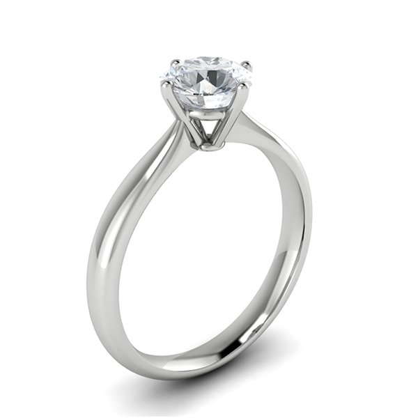 Gianna in 18k White Gold — view 3