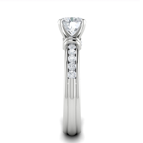 Millie in 18k White Gold — view 4