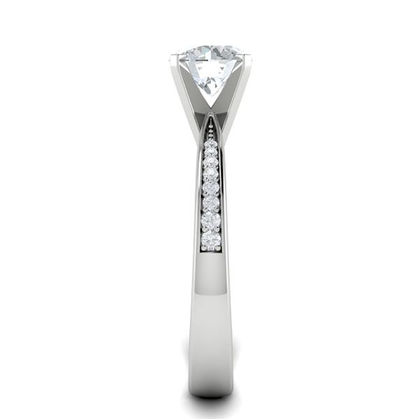 Layla in 18k White Gold — view 4