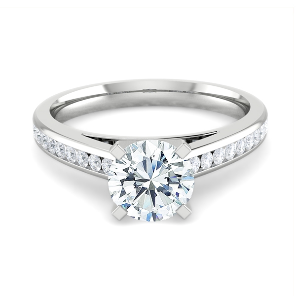 Alexa in 18k White Gold
