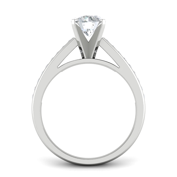 Alexa in 18k White Gold — view 2