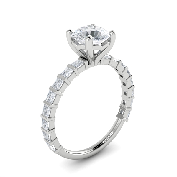 Moya in 18k White Gold — view 3