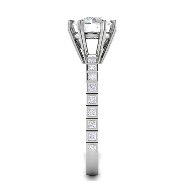 Sasha in 18k White Gold — view 4